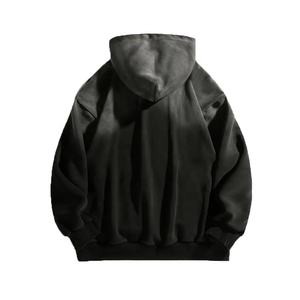 Sudadera con Capucha Personalizada con Pedrería, Felpa Francesa, Algodón Vintage, Degradado Desgastado, Lavado Ácido, Sudadera 100% Algodón para Hombre - Product Image 2