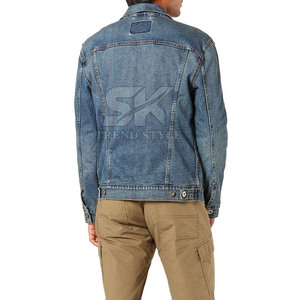 Chaqueta de Mezclilla para Hombre, Color Sólido, Estilo Casual, Moda Urbana, Nueva Colección 2026, Chaqueta de Invierno Cómoda para Hombre - Product Image 4