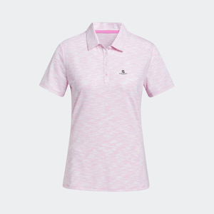 Knitted Polo Shirt Women's Cotton Solid Pattern <b>Short</b> <b>Sleeve</b> Casual Breathable Top <b>Button</b> <b>Up</b> Summer Wear 2026 Women Casual Polo - Product Image 3