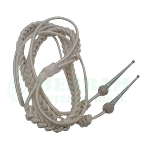 High Quality 2026 Customized Embroidered Tactical Uniform Double Tone Aiguillette Cords Metal Tip <b>Accessories</b> In Different Color - Product Image 2