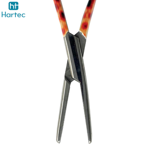 Custom Printed Pattern Handle <b>Fishing</b> Forceps Stainless Steel Straight Jaw Lock Hemostat Pliers Hook Removal <b>Tackle</b> Gear - Product Image 5