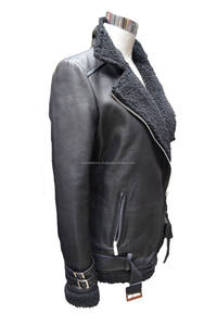 Boomletcorp, nuevo estilo, chaqueta de moda de cuero de estilo superior a la moda para mujer, chaquetas de moda de cuero a prueba de agua personalizadas - Product Image 4