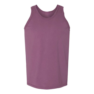 Débardeur Homme Bleu Uni Sans Manches Col Rond Séchage Rapide Sportif en Polyester Tricoté 2025 – Qualité Supérieure 100% Coton - Product Image 1