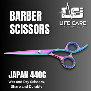 Professional Hair Scissors Set Premium Quality Barber Hair & Thinning Shears, Apron and other tools made by Life <b>Care</b> Instr. - Product Image 6
