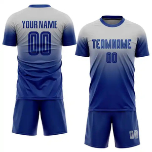 ชุดยูนิฟอร์มฟุตบอลโลโก้แบบกำหนดเอง เสื้อฟุตบอลแบบซับลิเมชั่น กางเกงขาสั้น ชุดทีม ผู้ผลิตเสื้อผ้ากีฬา โรงงาน ผู้ผลิต OEM ระดับพรีเมียม - Product Image 6