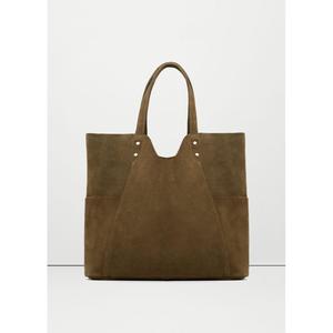 Lightweight Women's Shopping Bags Black Color Eco Friendly & Water Resistance 100% Leather Handbags Made In India - Product Image 4