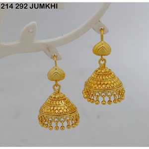Ensemble de boucles d'oreilles pendantes à franges superposées en or plaqué or indien, bijoux, boucles d'oreilles à chaîne, couleur unie, Dubaï, Turquie, Bollywood - Product Image 3