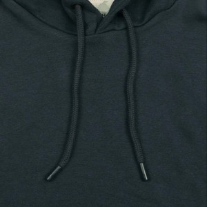 Sweat-shirt à capuche pour homme, coupe classique, vêtements d'automne, coton tricoté, couleur unie, pull à capuche décontracté avec poches - Product Image 5