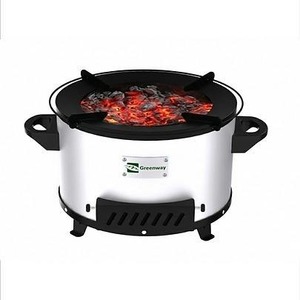 Estufa de Leña Comercial Greenway Ember con Ventilador Axial, Resistente, para Uso en Comedores/Salas de Estar de Gran Escala, Diseño Moderno - Product Image 1