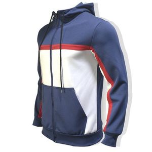 Conjunto Deportivo de Dos Piezas para Hombre, con Capucha, Resistente al Viento, Corte Ajustado, Forro Polar de Poliéster - Product Image 4