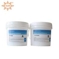 Composé de scellement en silicone thermiquement conducteur transparent de qualité électronique pour composants électroniques