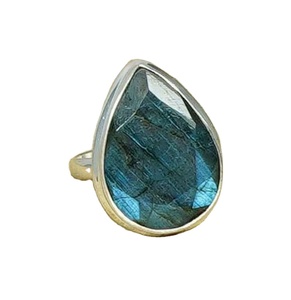 Anillo de Eternidad de Plata 92.5 Chapado en Oro con Turquesa, Joyería de Regalo para Ella - Product Image 1