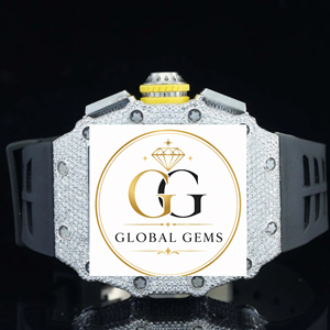 Indian Manufacture Elegant Design Gold Diamond Watch Winding Mechanism and Stunning Sparkling Diamonds for Worldwide Supply - Product Image 6