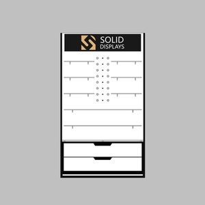Multi-Layer Rotating Removable Italian Style Glasses Rack with <b>Desktop</b> Cabinet - Product Image 2