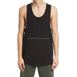 Camiseta Deportiva Transpirable de Alta Calidad para Hombre, Talla Grande, Color Sólido Informal, Tejido de Punto, Proveedor Directo de Fábrica - Product Image 5