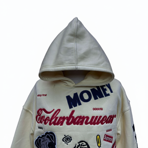 Diseña tu propio estilo. Sudadera con capucha y cremallera personalizada con logotipo bordado en 3D. Precios económicos. Fabricante líder. Sudaderas personalizadas para hombre. - Product Image 2