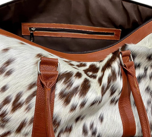 กระเป๋าเดินทางหนังแท้คุณภาพสูง ทนทาน น้ำหนักเบา รุ่น LHODB-0013 - Product Image 3