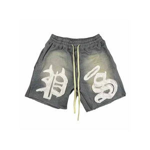 Super Quality Summer <b>Men's</b> Fashion Stretch Casual Canvas Solid Elastic Mid Waist 100% Nylon Short <b>Jeans</b> Quick Dry OEM Service - Product Image 1