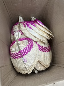 Natural Bamboo Hand Fan Designed for Summer Events Home Decoration and International Wholesale Markets - Product Image 6