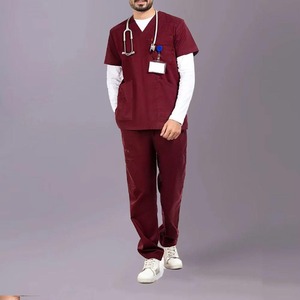 Uniformes Médicos Transpirables de Último Diseño para Mujer, Uniformes de Enfermería Elegantes, Conjuntos de Uniformes Médicos de Enfermería para Mujer, Pakistán - Product Image 5