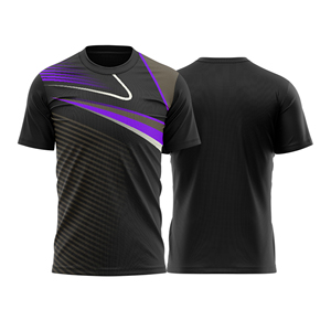 Camiseta de Fútbol para Entrenamiento y Partido, de Secado Rápido, Transpirable, de Poliéster, Uniforme de Fútbol Personalizado, Precio al por Mayor, Diseño Personalizado - Product Image 2