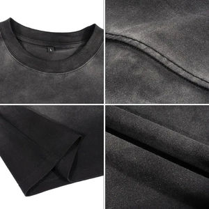 เสื้อยืดคอกลมวินเทจผ้าฝ้าย 100% ระบายอากาศได้ดี สำหรับออกกำลังกาย เล่นกีฬา ฟิตเนส ผู้ชาย รุ่นใหม่ ลายโลโก้เรียบง่าย สไตล์เรโทร - Product Image 4