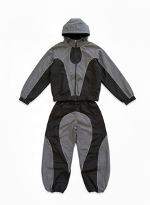 Glory Custom Wholesale Zipper Windbreaker Tracksuit Nouvelle Tendance Nylon Léger Imperméable Tenue Décontractée Unisexe - Product Image 3