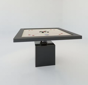 Mesa de Carrom Premium MaiTai, Mesa de Juego Moderna de Lujo con Base de Pedestal para Uso en Interiores, para el Hogar o Clubes - Product Image 3