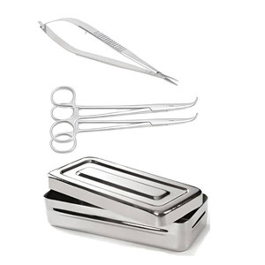Juego de Instrumentos Quirúrgicos Manuales de Acero Inoxidable de Alta Calidad para Fístula AV, Kit Quirúrgico de 30 Piezas para Hospitales Vasculares - Product Image 2