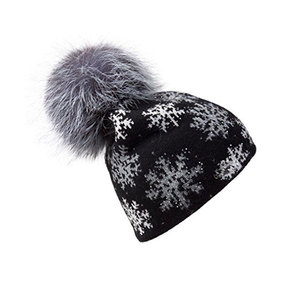 หมวกบีนนี่กันหนาวบุขนแกะอุ่นๆ สำหรับกีฬากลางแจ้ง ผู้ชาย ผู้หญิง หมวกไหมพรมแบบสกัลลี่  รับสกรีนโลโก้ หมวกฤดูหนาว - Product Image 6