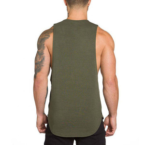 Débardeur de sport pour homme, style streetwear, col rond, 100% coton, séchage rapide, respirant, écologique, avec logo personnalisé, vente en gros - Product Image 6