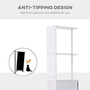 Mobiletto da Bagno in MDF e PVC per Soggiorno e Uso Alberghiero - Product Image 4