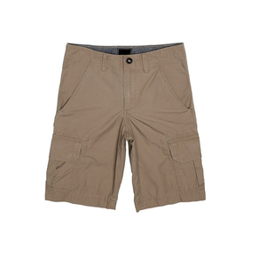 Pantalones Cortos Cargo Deportivos para Hombre, Color Caqui, Cintura Media Elástica, Algodón, Estilo Casual, con Bolsillos, Transpirables, Tejido - Product Image 2