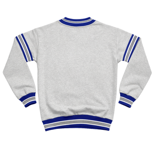 Phi Beta Sigma <b>Grey</b> 1914 Chenille Crewneck Greek Fraternity Apparel with Classic Chenille Design Premium Comfort and Style - Product Image 5