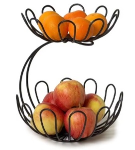 Cesta de Almacenamiento Redonda de Hierro, Soporte de Exhibición para Plantas de Interior, Estante Metálico, Venta Caliente de Fábrica - Product Image 6