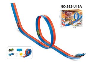 Pista de Carreras Flexible de Doble Carril de PE - 450 cm - Product Image 2