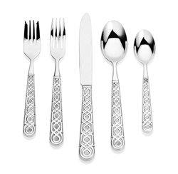 Ensemble de couverts en acier inoxydable finition argentée minimaliste, adapté pour la restauration, les repas quotidiens et les dîners officiels, provenant d'Inde. - Product Image 6