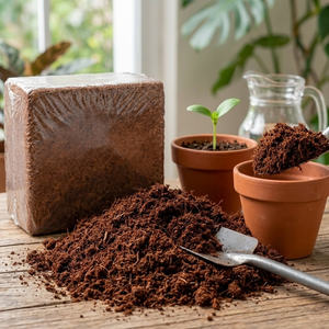 Poudre de coco peat à faible teneur en EC pour le démarrage de semis - Coco peat lavé et tamponné en vrac pour pépinières en Inde - Product Image 3
