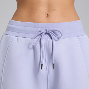 Pantalon de survêtement décontracté pour femme, coupe ample avec poches latérales, jambe large droite, taille haute élastique, haute qualité, pour fitness et sport - Product Image 4