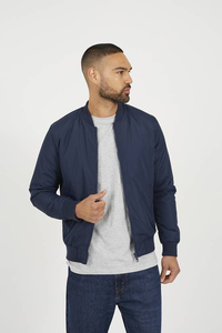 Chaquetas Bomber Casuales de Corte Ajustado para Hombre, Transpirables, Resistentes al Viento, con Cuello Redondo y Cremallera, Abrigo de Invierno con Relleno de Poliéster - Product Image 4