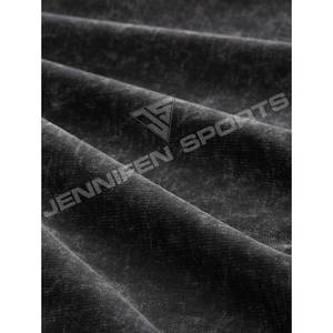 เสื้อสเวตเชิ้ตคอกลมสองด้าน ผ้าถักระบายอากาศ ซักกรด 100% ผ้าฝ้ายพิมพ์ลาย ทรงหลวม สไตล์ญี่ปุ่น สีพื้น สำหรับผู้ชาย - Product Image 5