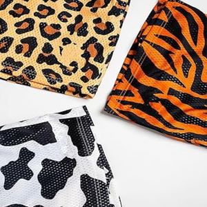 Shorts Deportivos Unisex con Estampado de Leopardo de las Nieves, Sublimados, Ligeros, Transpirables, para Correr, Gimnasio, Deportes Casuales - Product Image 6