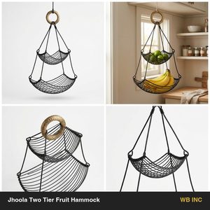 Handmade Black Antique Brass 26cm Iron <b>Wire</b> <b>Basket</b> for Fruit Home Decor Hotel & Wedding - Product Image 5
