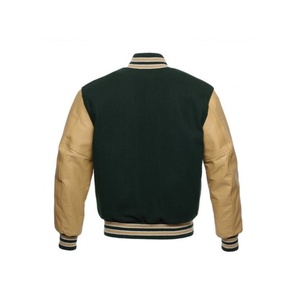 Veste universitaire sur mesure de haute qualité avec corps en laine et manches en cuir, veste universitaire style Letterman - Product Image 2