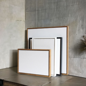 Hot Selling Wholesale UV Printed Customized Color Modern <b>Floating</b> <b>Frame</b> Stretch Wood <b>Frames</b> with Customized Logo for Home - Product Image 4