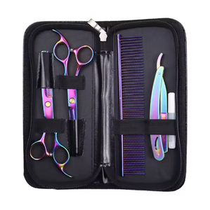 Kit d'outils de barbier haut de gamme pour la coupe et l'entretien professionnels, ensemble complet de coiffure pour salon de coiffure et stylisme - Product Image 1