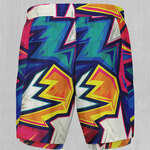 Summer Surfing Sublimation Printing Shorts <b>Men</b> Polyester Swim <b>Trunks</b> Custom Color Changing Beach Shorts for <b>Men</b> - Product Image 4