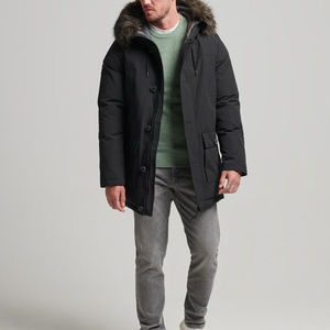 Nueva Chaqueta Parka de Moda para Hombre, Diseño Personalizado, Cortavientos, con Capucha, Tallas Grandes, Cuello Alto, Logotipo Frontal, Ropa de Invierno de Alta Calidad - Product Image 2