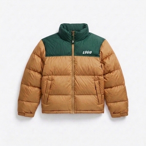 New Fashion Custom Men'<b>s</b> Embroidered <b>Jackets</b> Zipper Long Sleeve Western Vintage Sport Style Bomber Coat Puffer <b>Jacket</b> For Men - Product Image 1