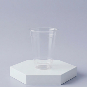 Vaso transparente de plástico PP PET de 95 mm, desechable, para bebidas de 360 ml y 500 ml, para té de burbujas, batidos, café helado - Product Image 1